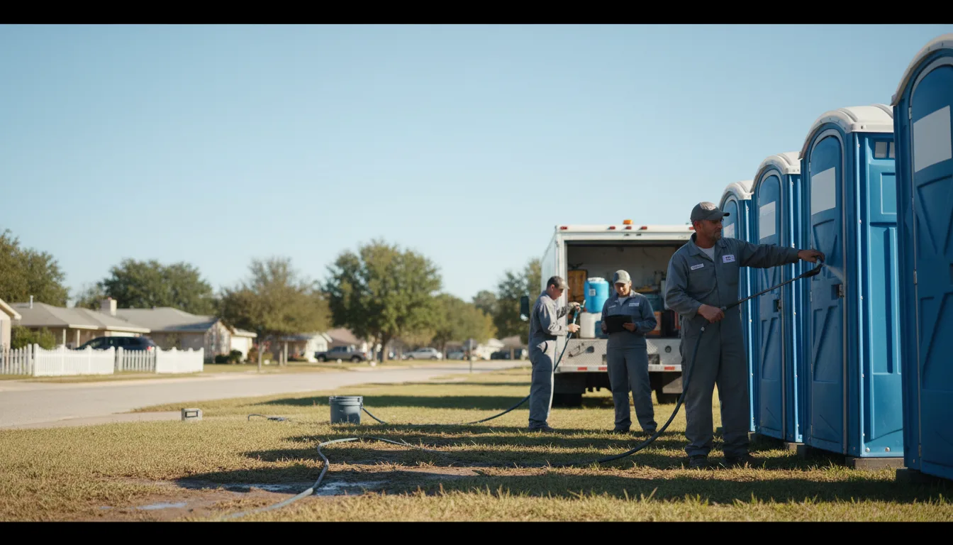 Long-Term Portable Toilet Rental in Springdale, AR near me